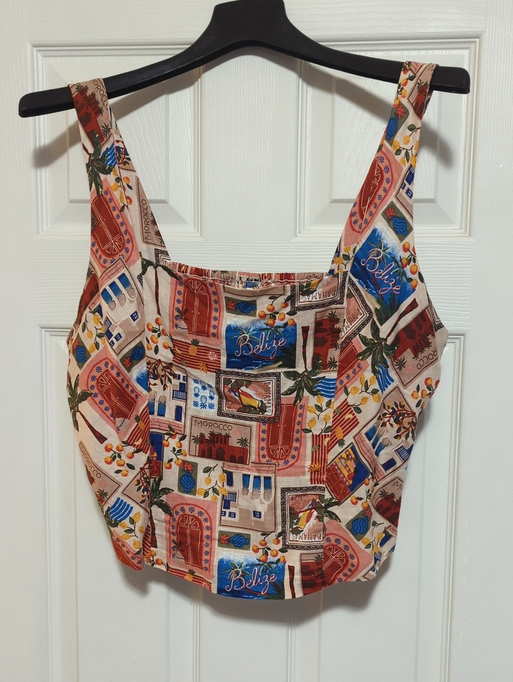 Maurices Multicolor Printed Square-Neck Camisole